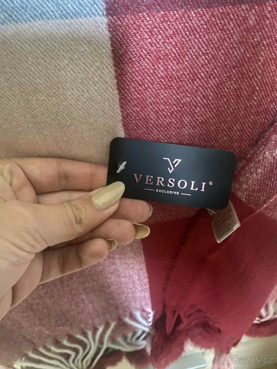 Velké nové italské kašmírové plédy - 9