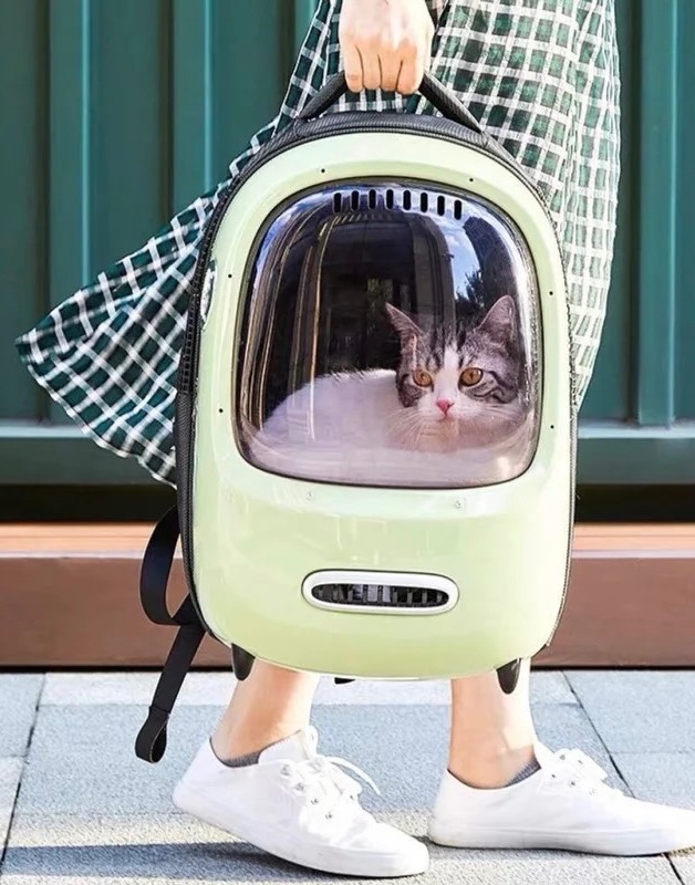 Klimatizovaný cestovní batoh pro kočku/psa - 9