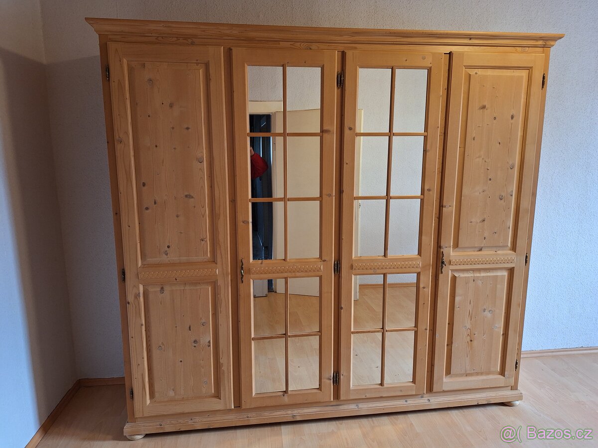 CELODŘEVĚNÁ BAVORSKÁ LOŽNICE VELMI DRAHÝ MODEL - 9