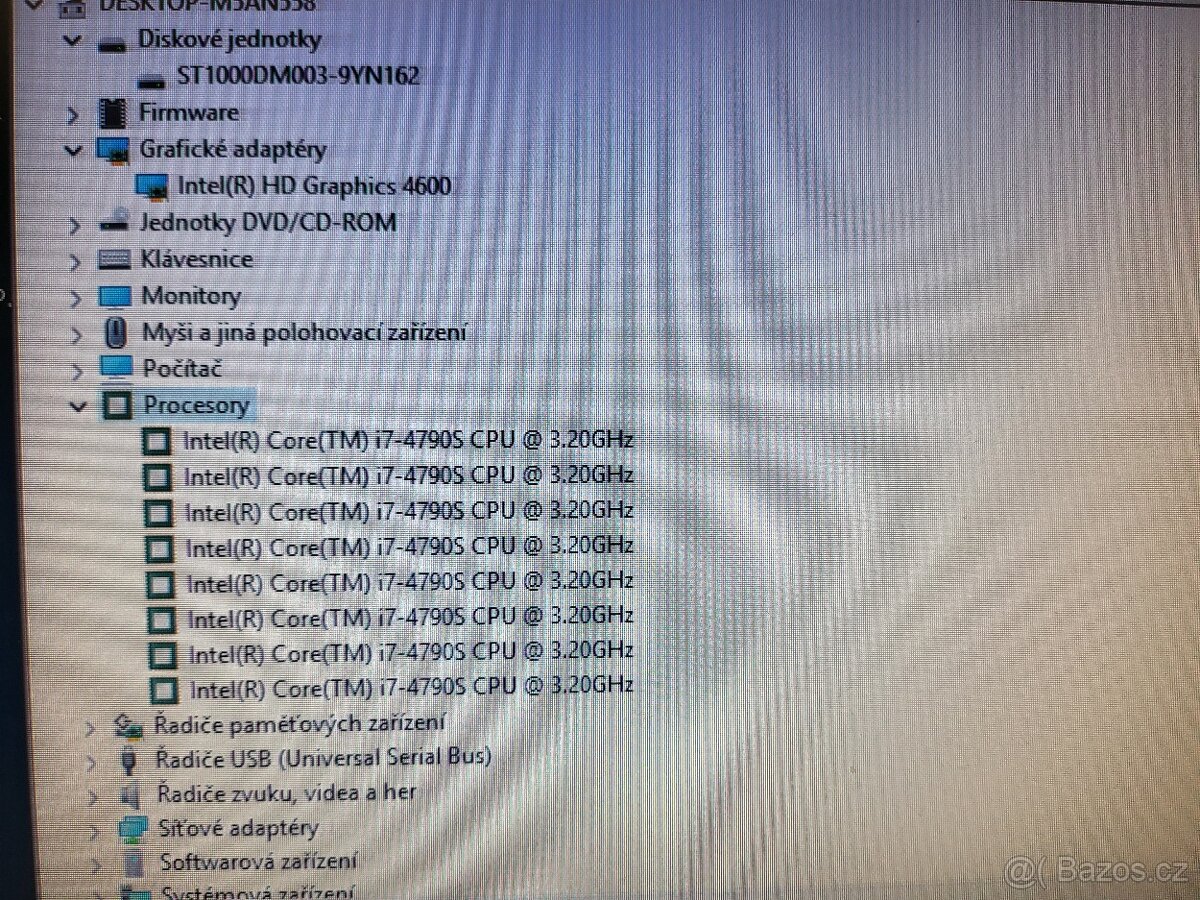 Stolní počítač HP Pavilion 500-306nc i7 RAM 16 GB 1 TB HDD - 9