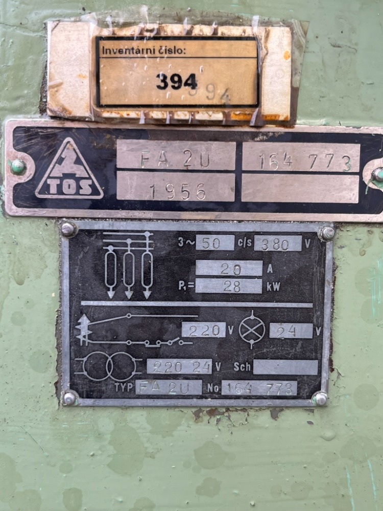 201. Frézka FA 2U - 9