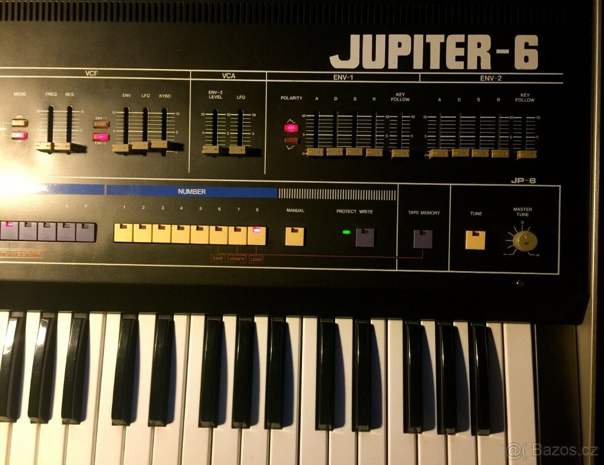 Roland Jupiter 6 - Vintage analogový syntezátor s MIDI, 6 hl - 9