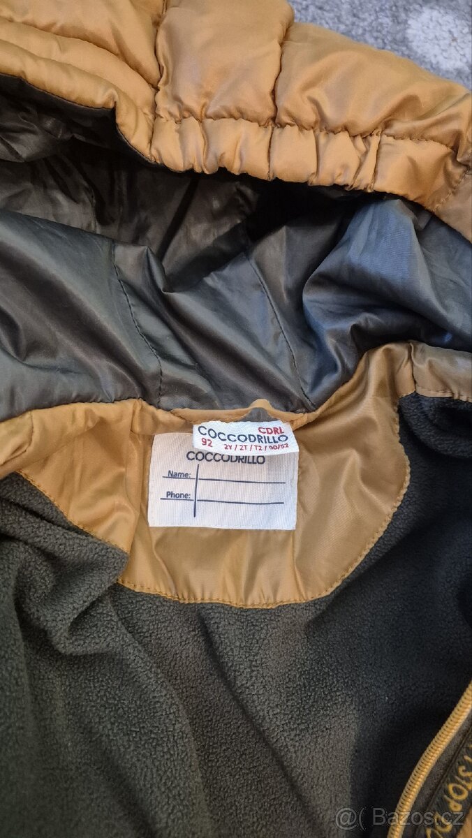 Dětská zimní bunda Coccodrillo vel. 92 - 9