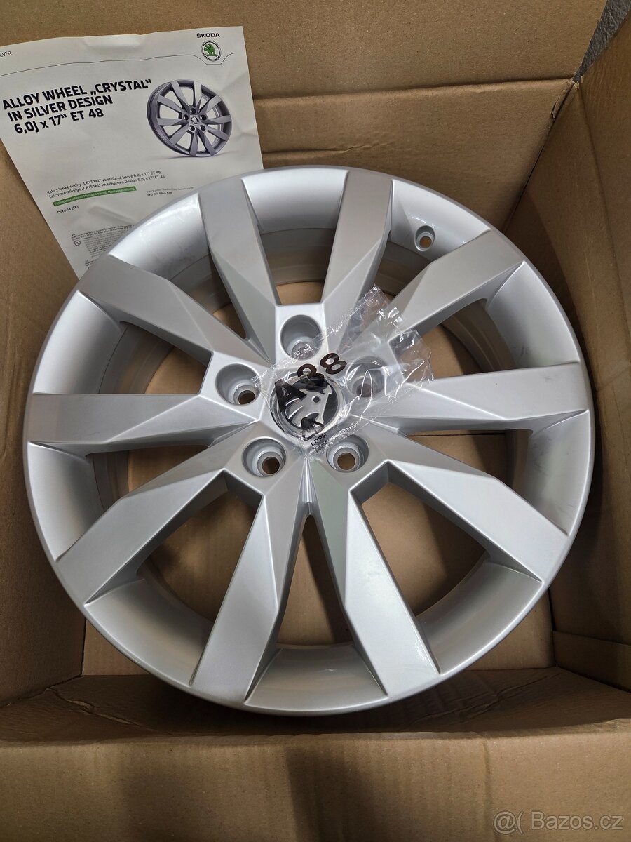 Nové či zánovní alu sady skoda Octavia - 9