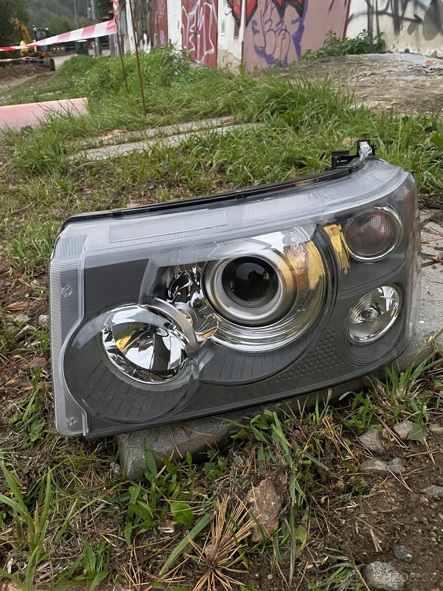 Range Rover sport L320 světla bixenon - 9