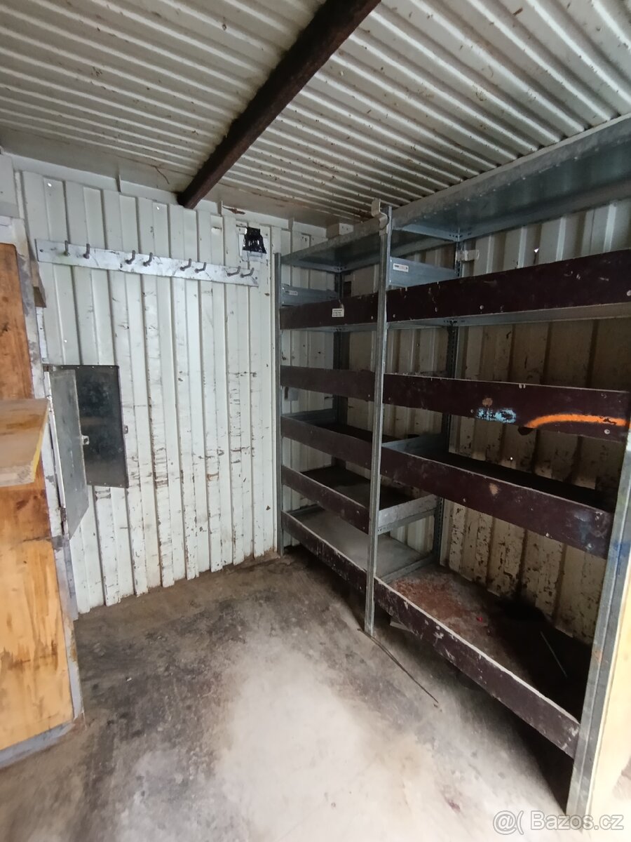 Lodní/skladový kontejner s regály ALBINA 3m - 9