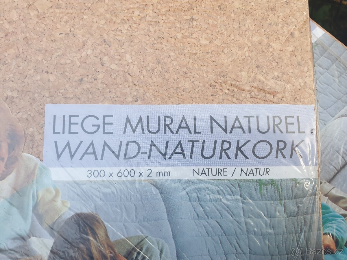 Korkový obklad desky DECOSA - 9