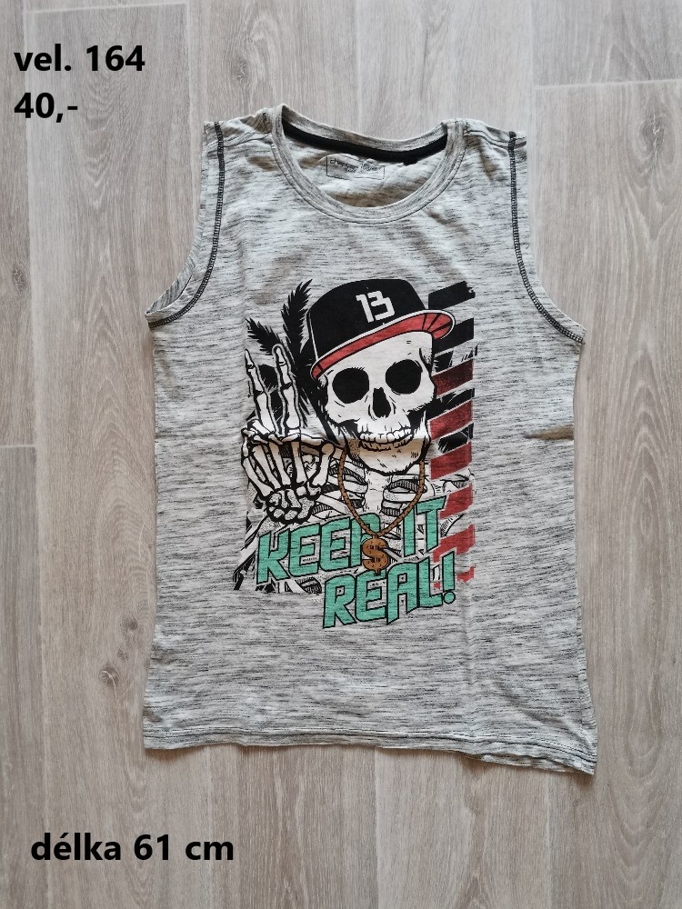 Trička kluk vel. 158 - 164 - 9