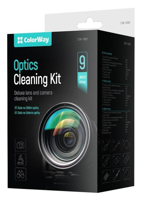 foto video čistící sada ColorWay CW-1091 9 dílná - 9