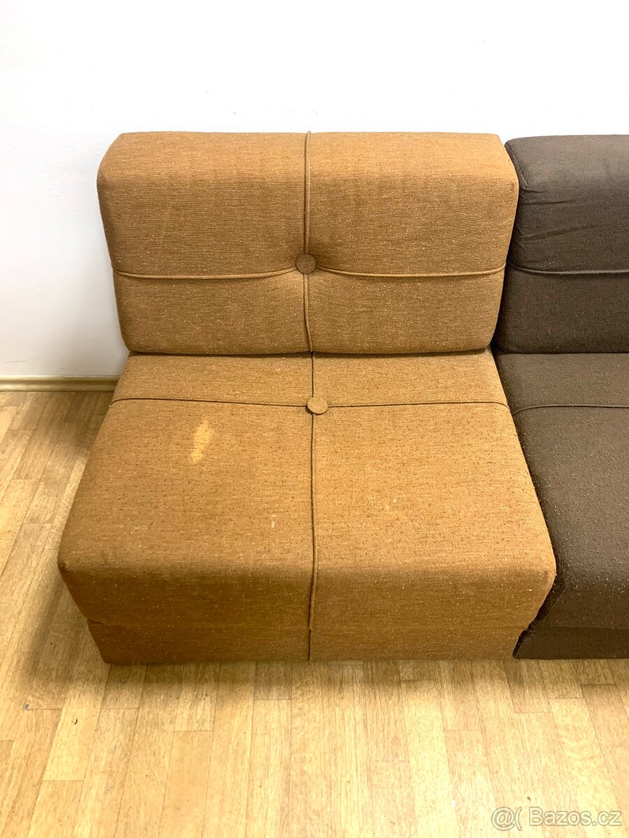 Retro křesla Pauli 70. léta rozkládací - 9