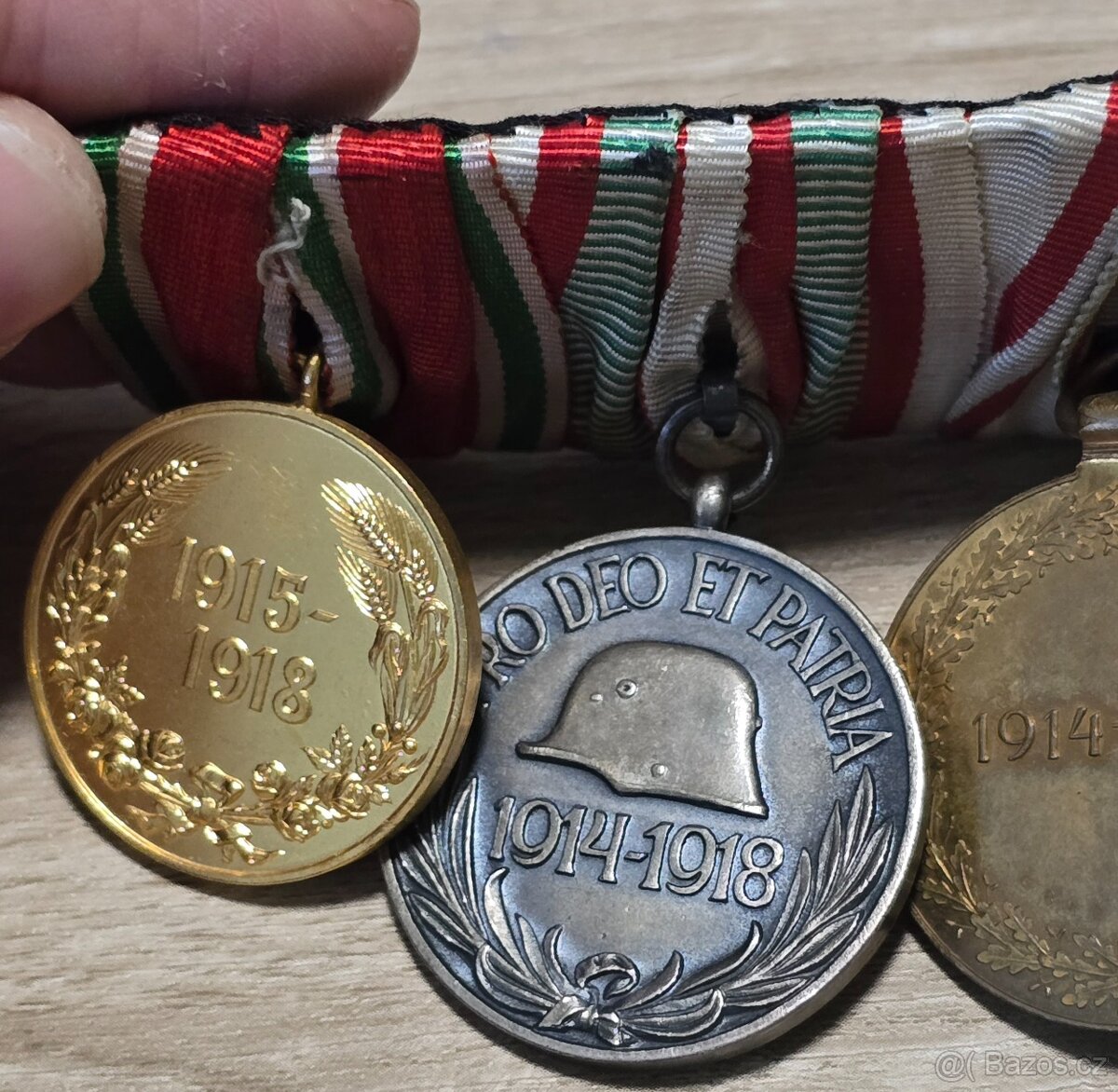 Exkluzivní medailová lišta Třetí říše - 9 míst - 9