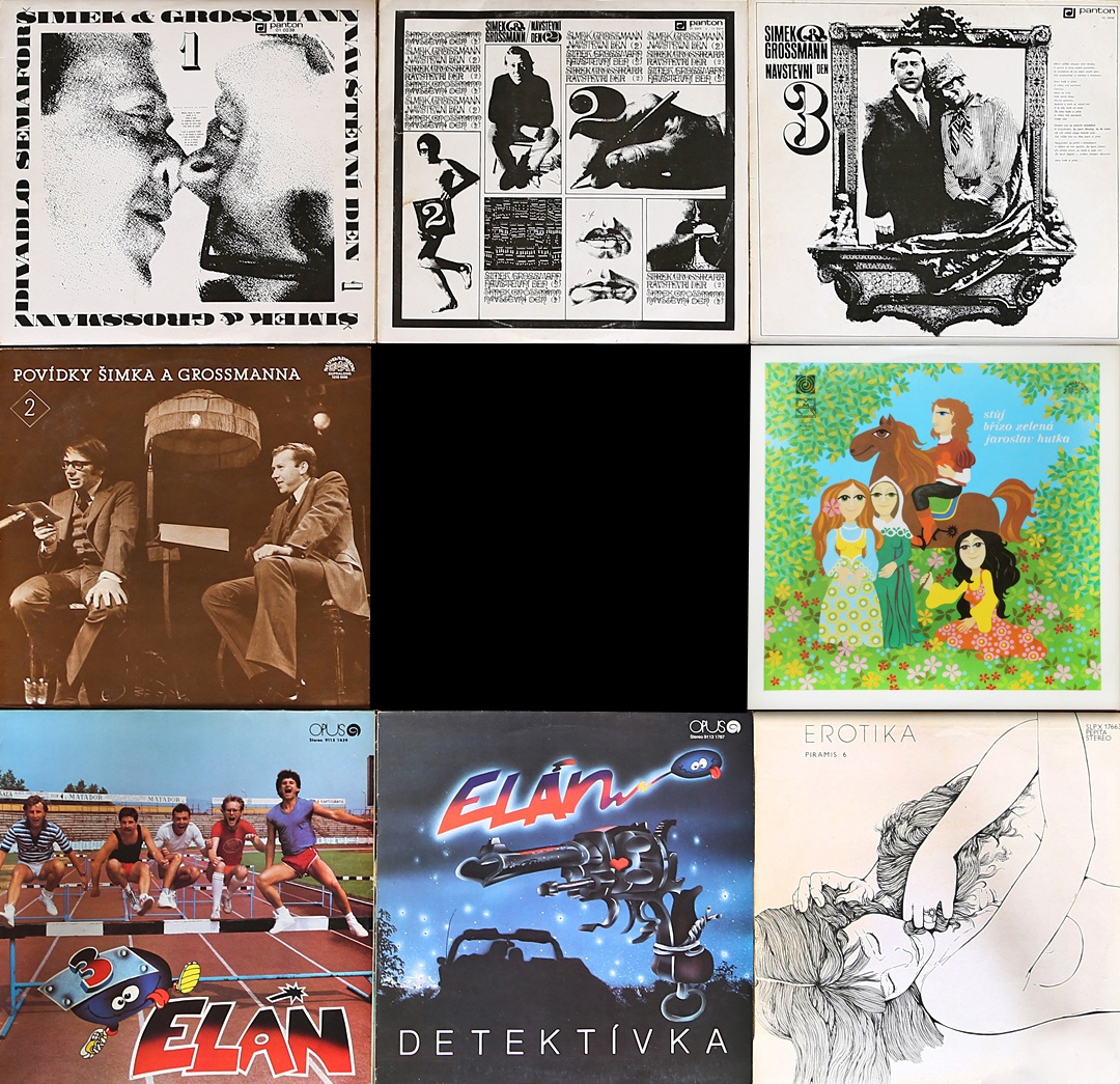 Prodám LP vinyl 70. - 80. léta - 9