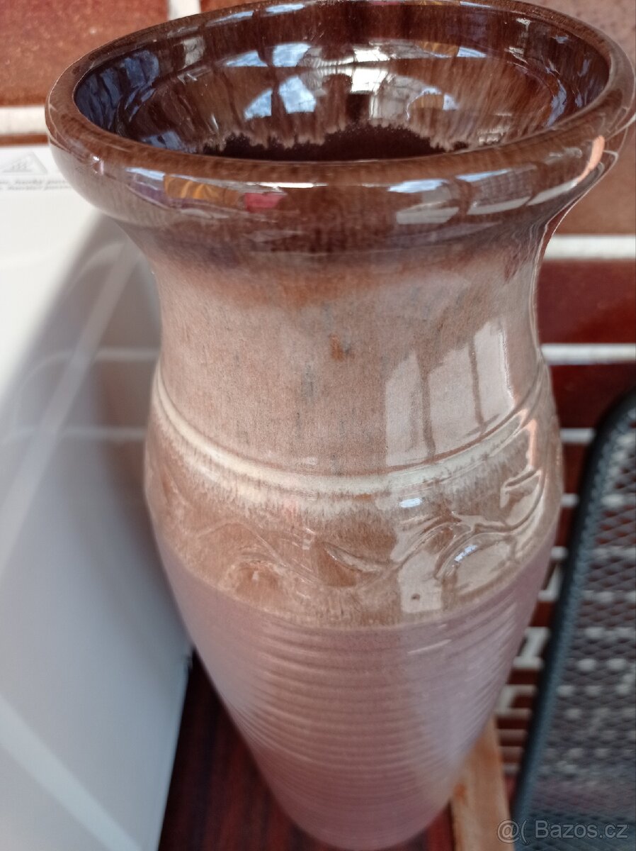 Květináč zahradní, keramické hliněné hrnce, vázy - 9