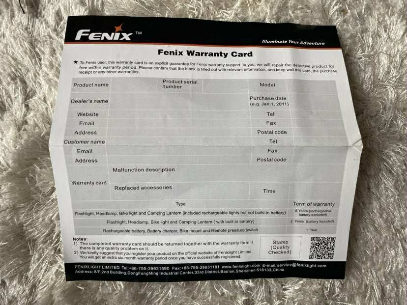 Fenix RC20 1000 lumenů dobíjecí svítilna - 9