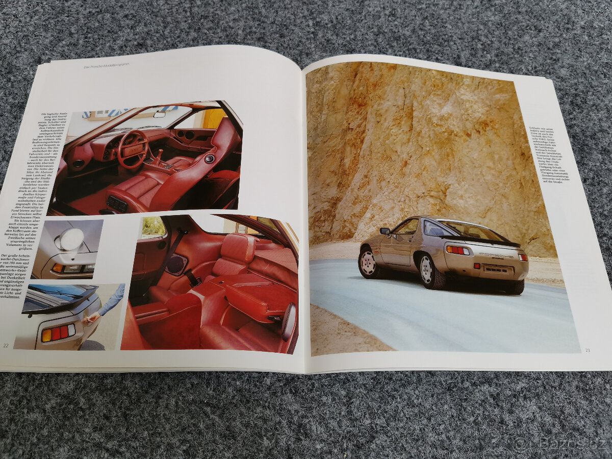 Prospekt Porsche výrobní program, 38 stran, německy, 1983 - 9