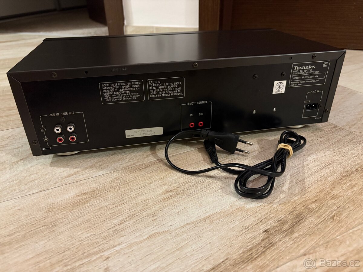 Technics RS-T230 double cassette deck - 9