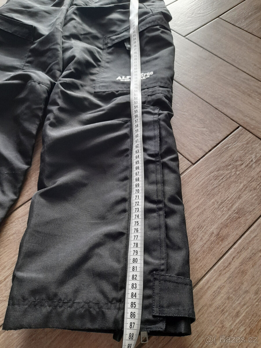 Černé oteplovačky zn. Alpine Pro vel. 146 - 9