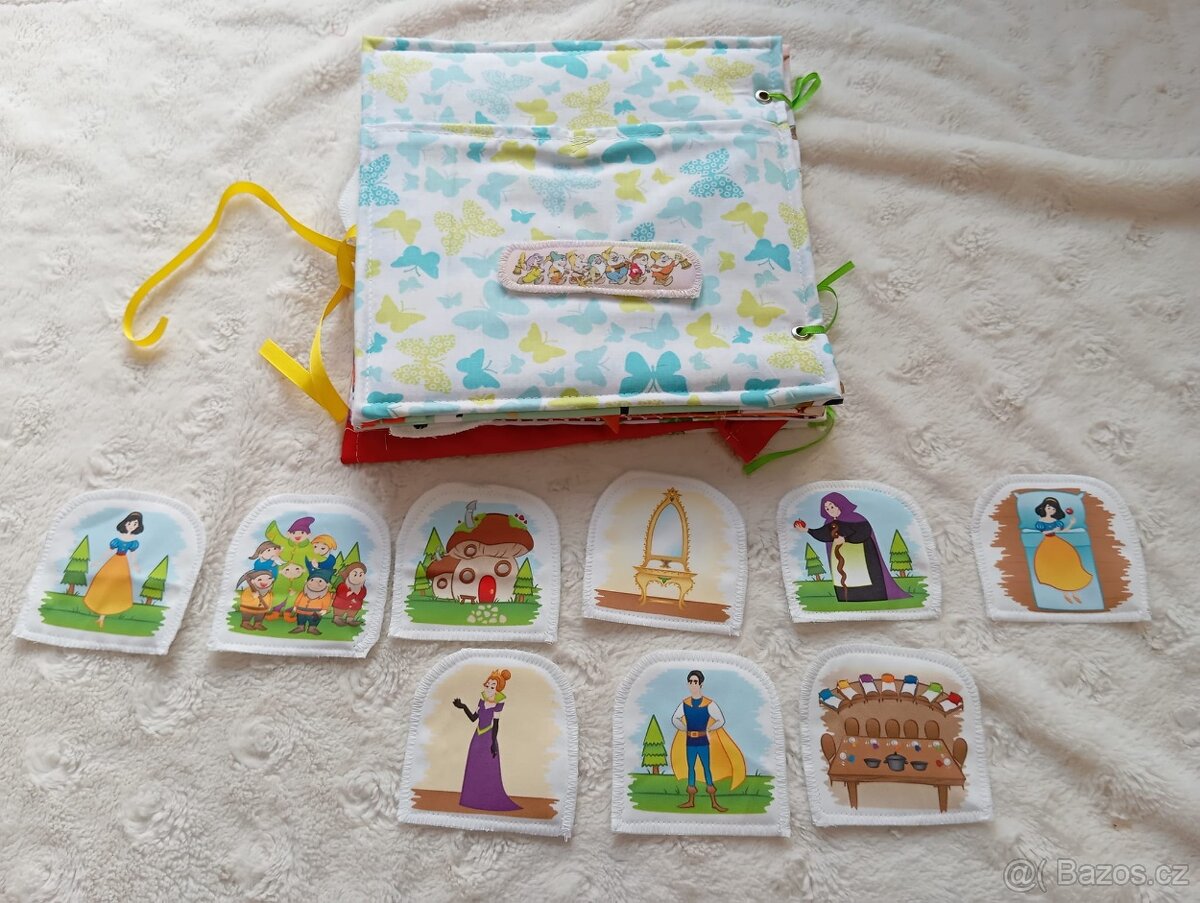 quiet book Sněhurka - 9