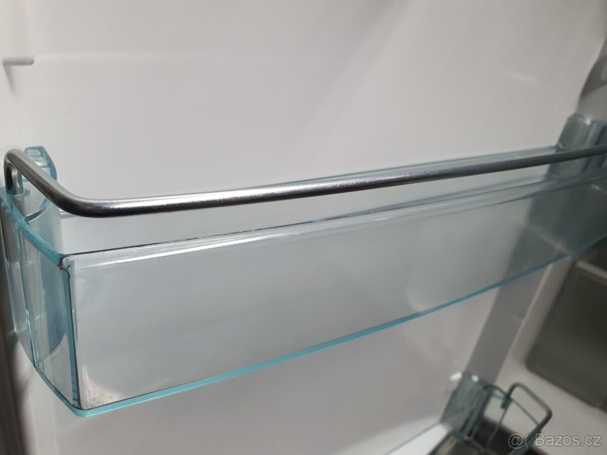 nerez úsporná lednice lednička – chladnička s mrazákem - 9