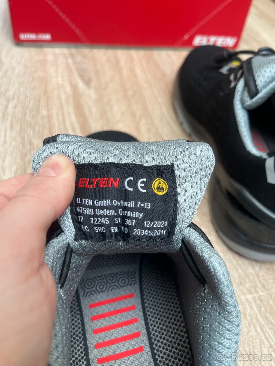Pracovní boty ELTEN impulsive grey low - 9
