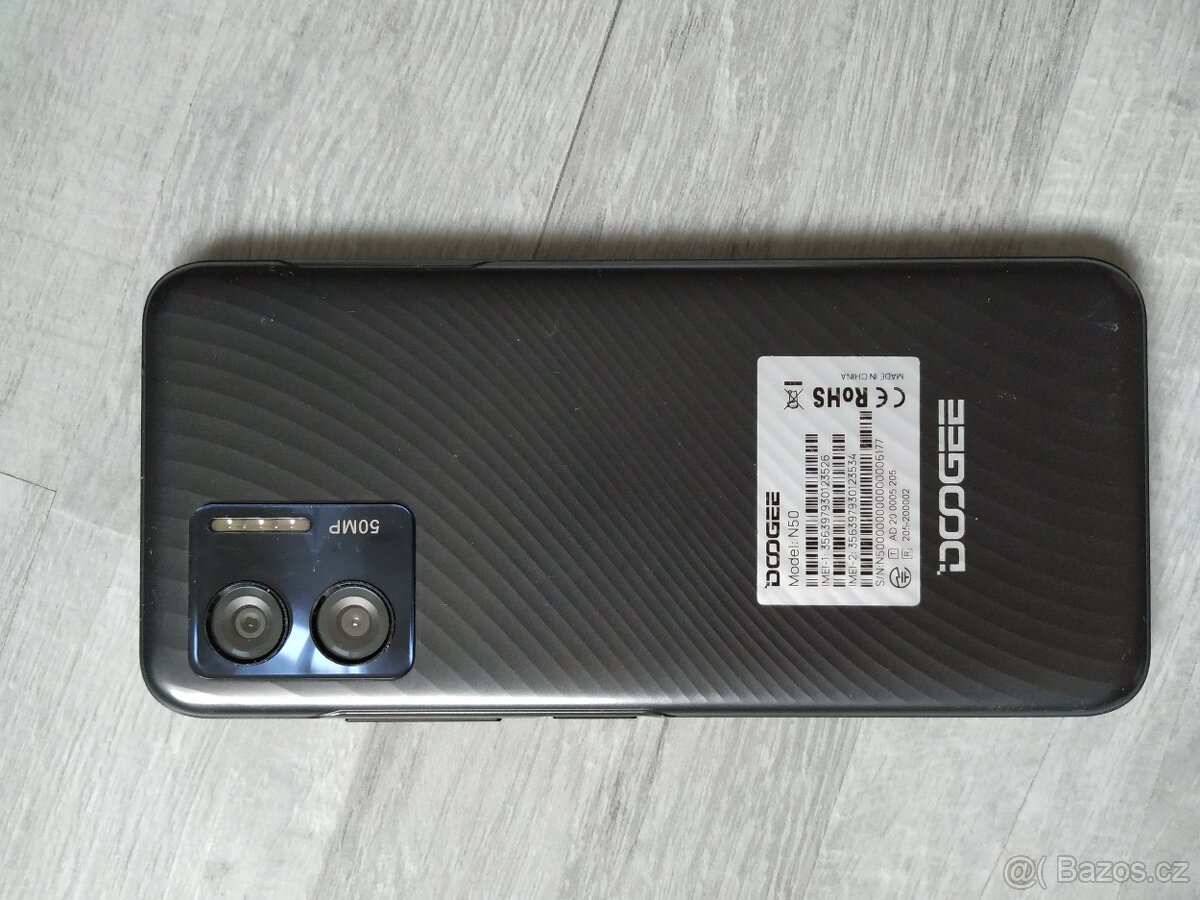 DOOGEE N50, 6.52", 8GB+128GB, Android 13 - 9