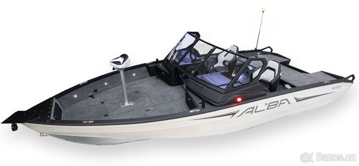 Prodám špičkový rybářský hliníkový člun ALBA 570 - 9