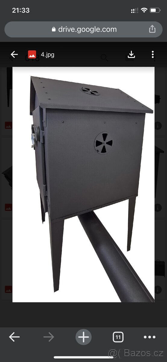 Udírna na prodej - kovová - 9