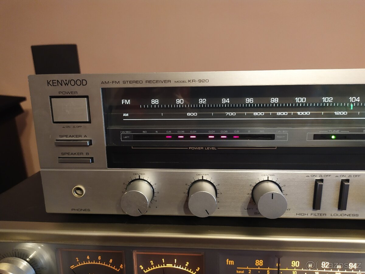 Receiver SABA 9140,Kenwood KR-920 - 9