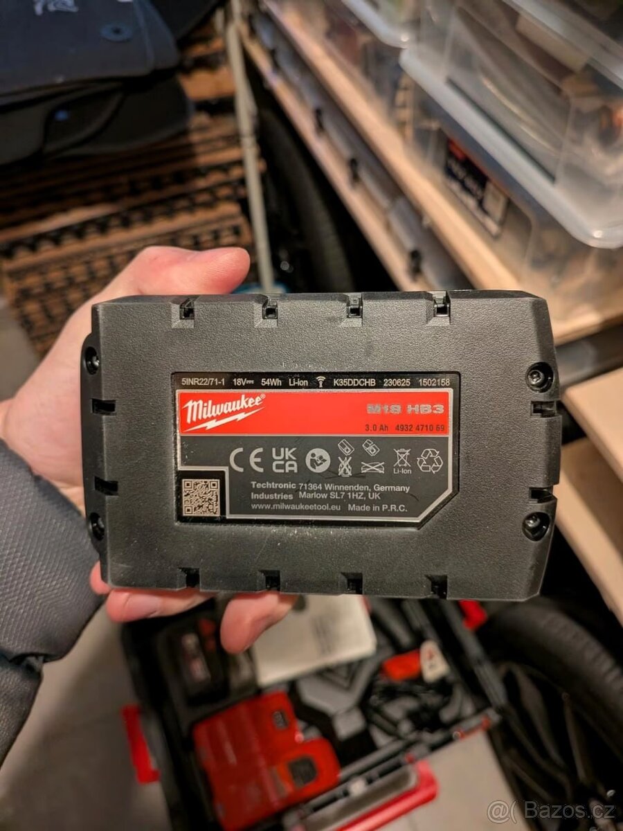 Milwaukee Fuel akumulátorový rázový utahovák m18 fiw2f12-OX - 9