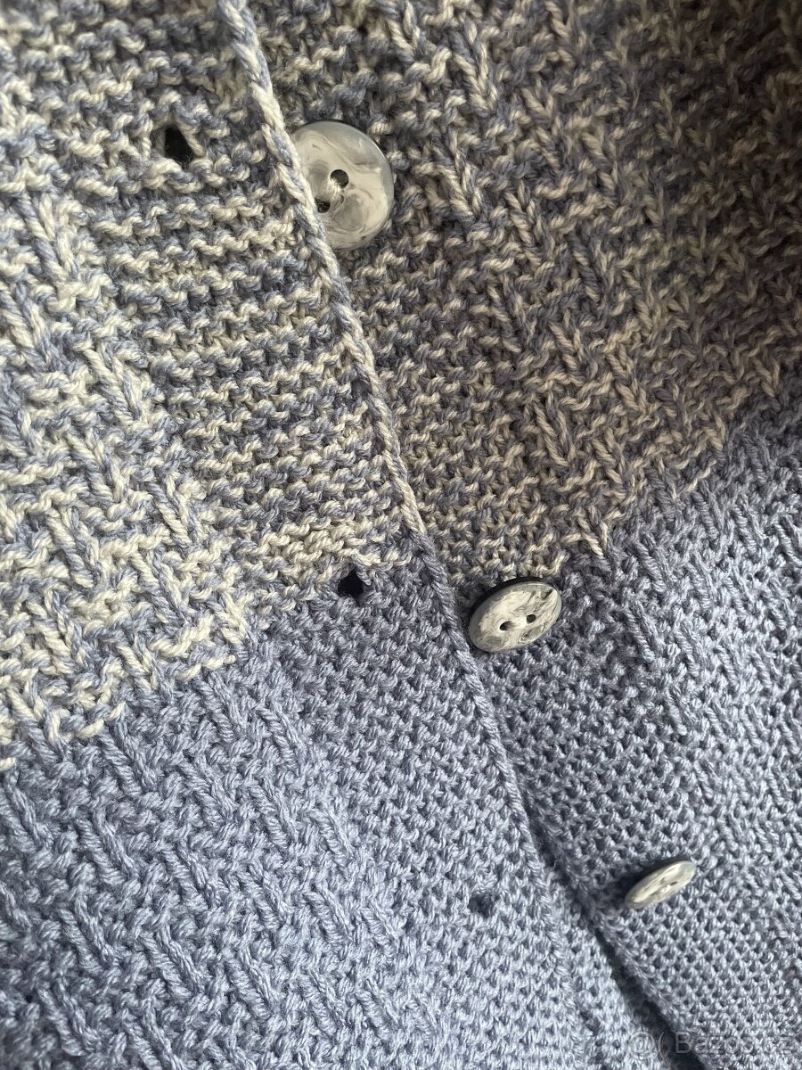 Damsky dlouhý Pletený kabát - 9