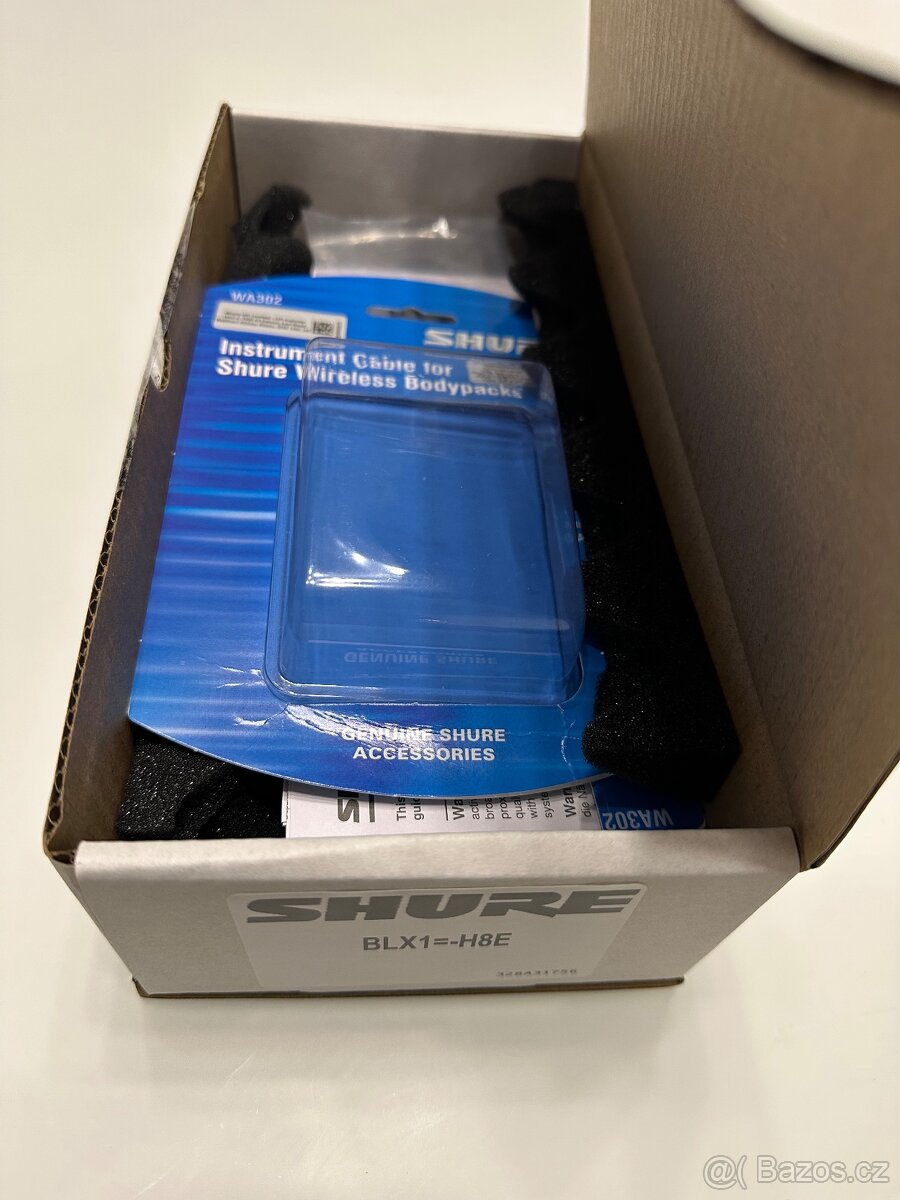 Shure BLX1-H8E Bodypack vysílač 518-542 MHz - 9