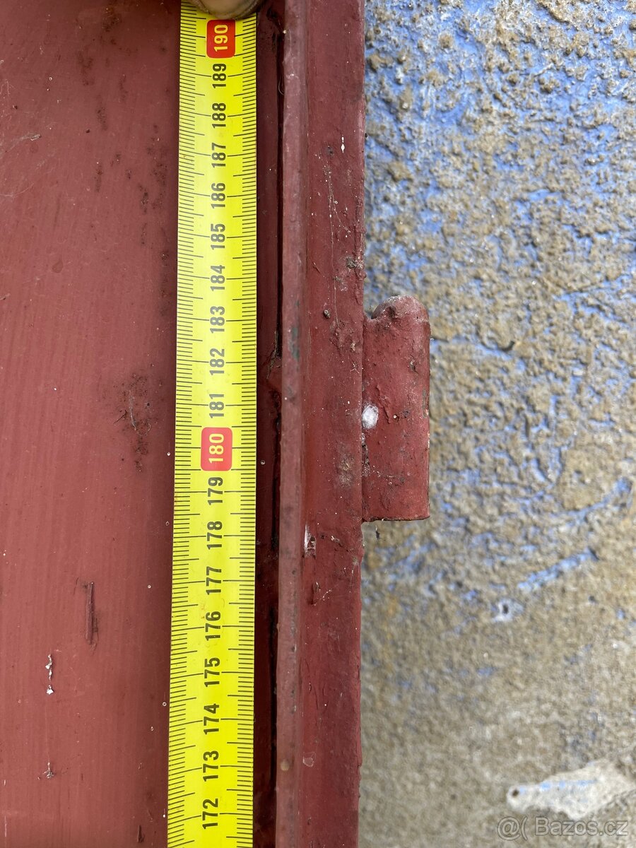 Ocelové dveře - levé - 9