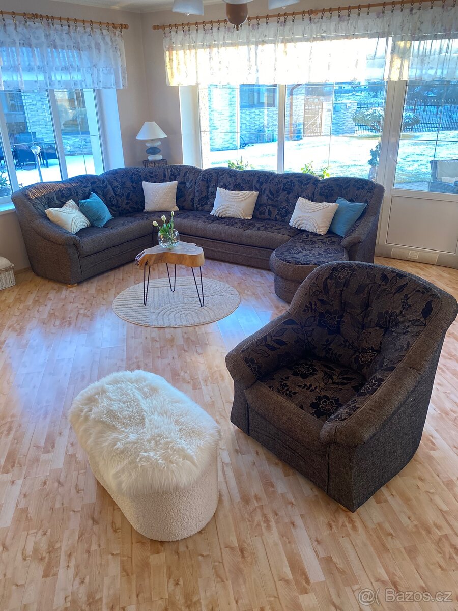 Sedací souprava U, křeslo - 9