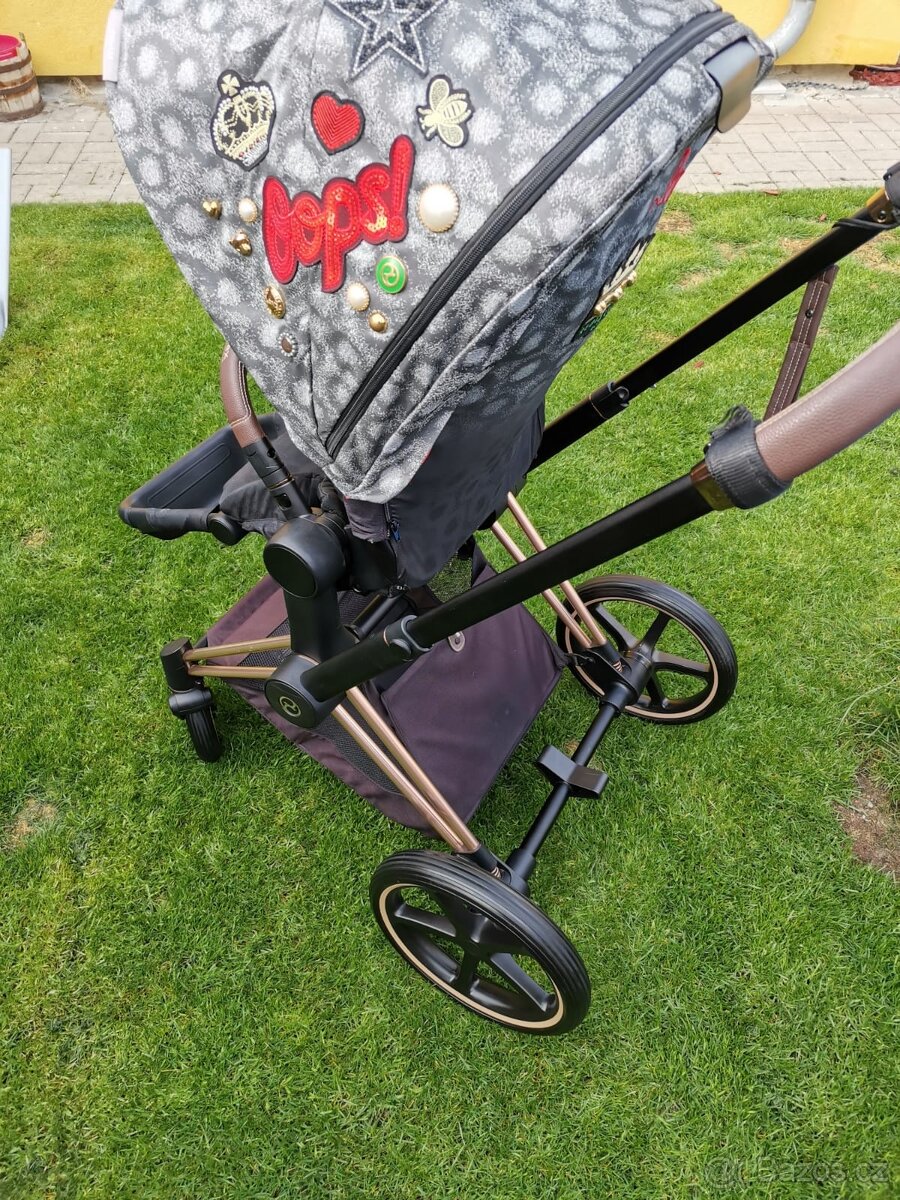 Seat pack Cybex Priam Rebellious vč zimního fusaku - 9