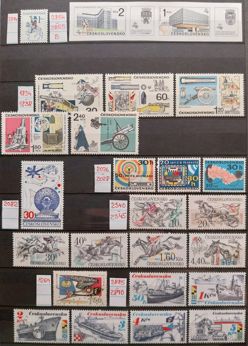 Známky ČSR – 5 - 9