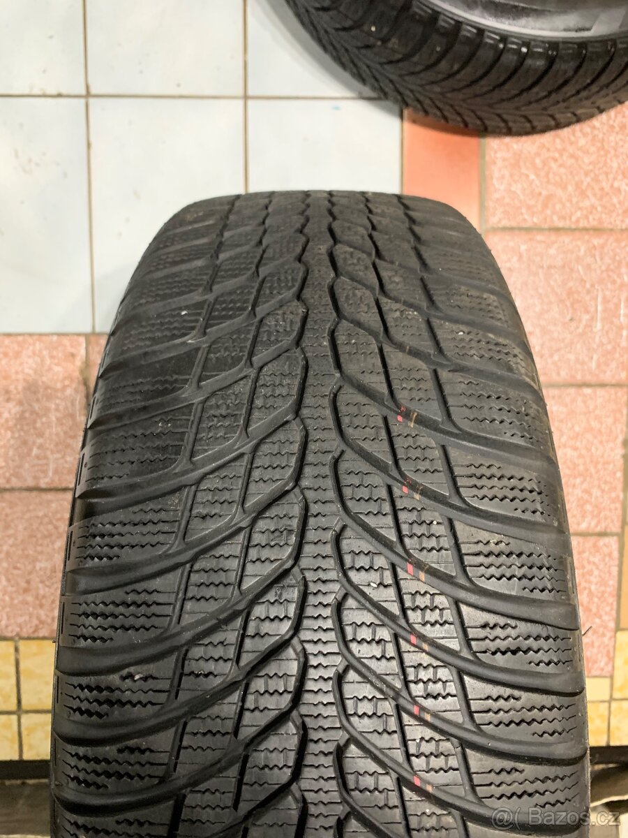 Alu kola Škoda R17 5X112 ZIMNÍ PNEU 225/50 R17 8mm POLAR - 9