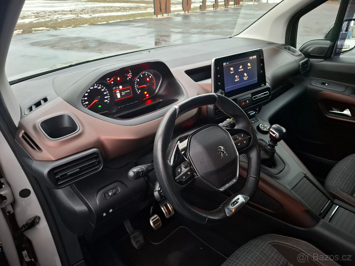 Peugeot Rifter GT 1.5HDi 96kW,7.místné,DPH,tažné - 9