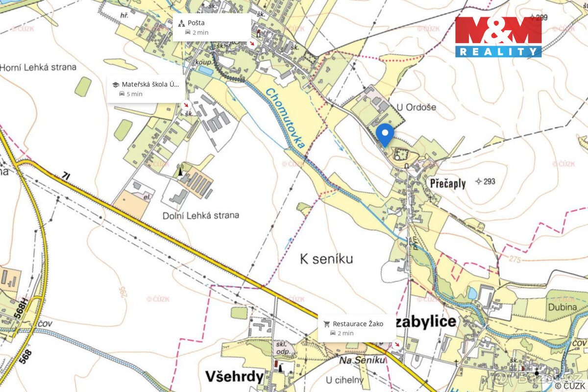 Prodej zahrady, 620 m², Údlice - 9