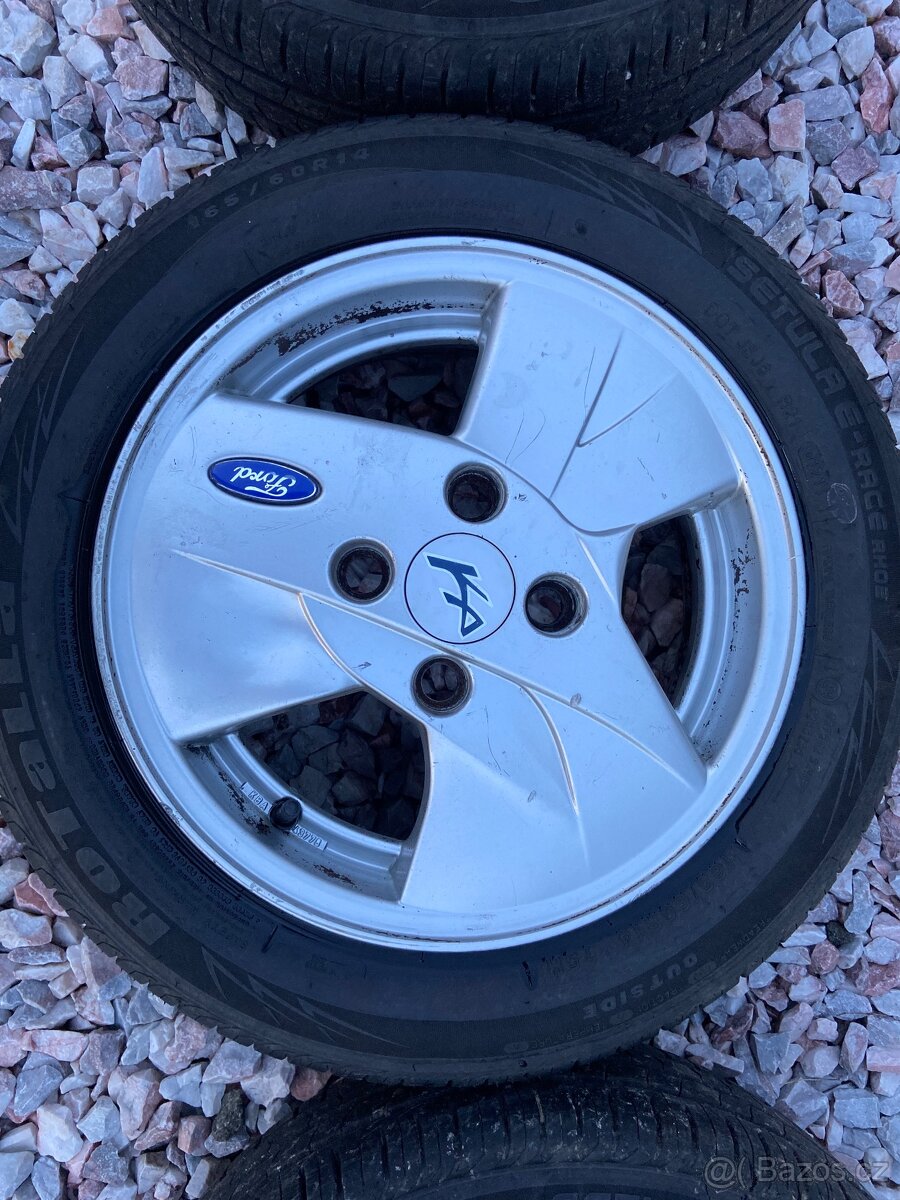 Originál alu kola Ford KA 4x108 R14 - 9