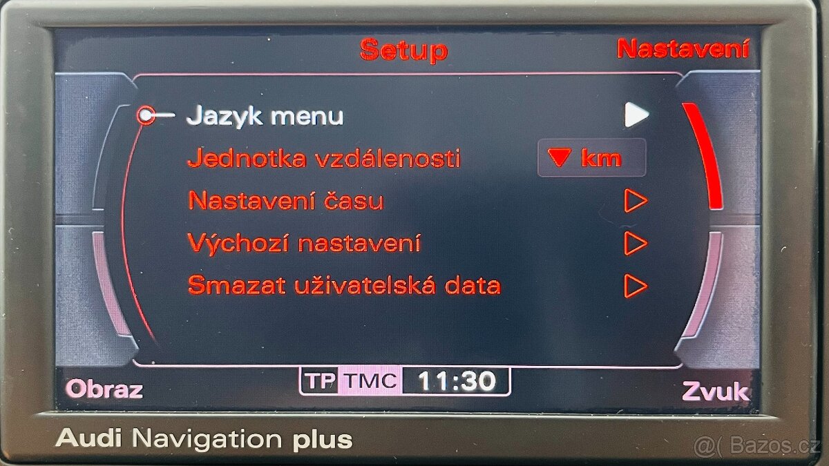 Čeština - mapy - AUDI Navigation Plus - RNS-E (RNSE) - 9