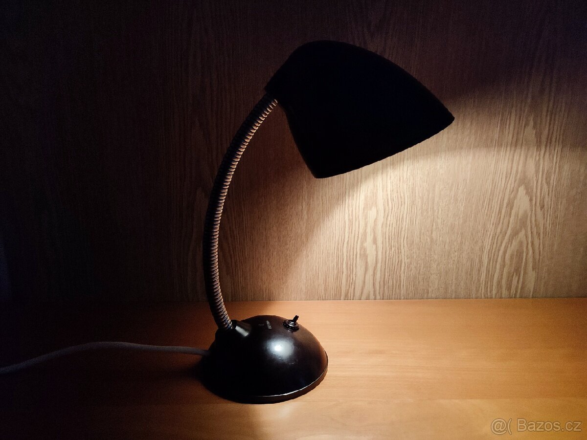 STAROŽITNÁ BAKELITOVA LAMPA. - 9