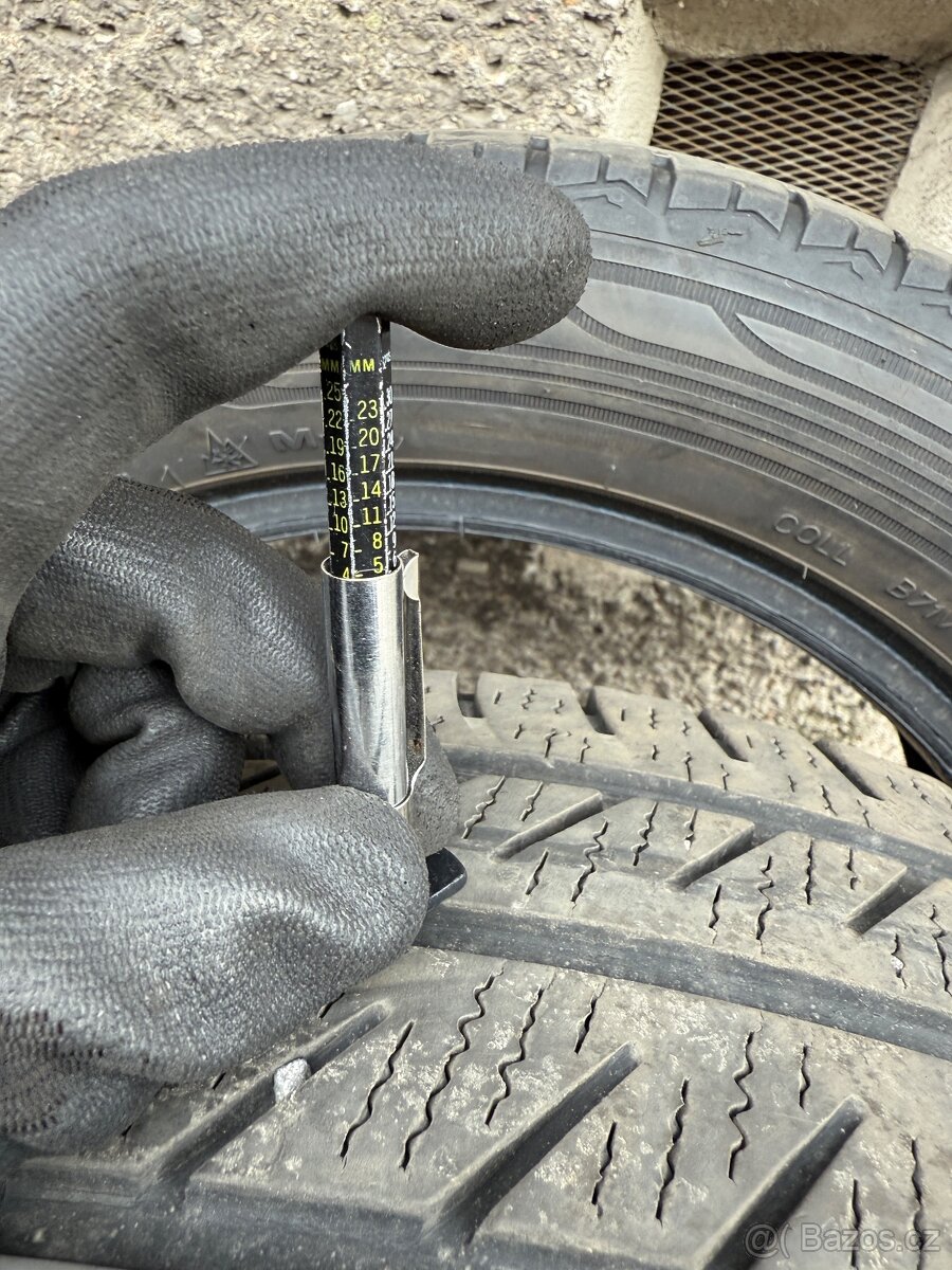 2ks zimní pneu 195/60/16 C - Goodyear Vector 4 Seasons - 9