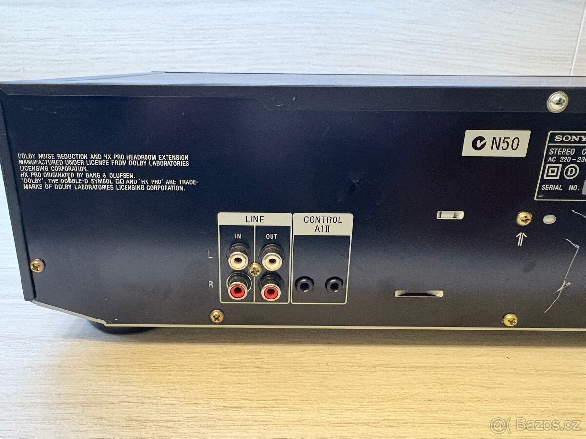 Sony TC-WE835S Dvojitý kazetový magnetofon (1999 - 9