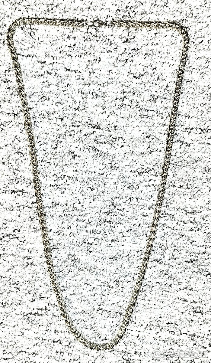 PÁNSKÝ ŘETÍZEK z Nerezové Oceli - 9