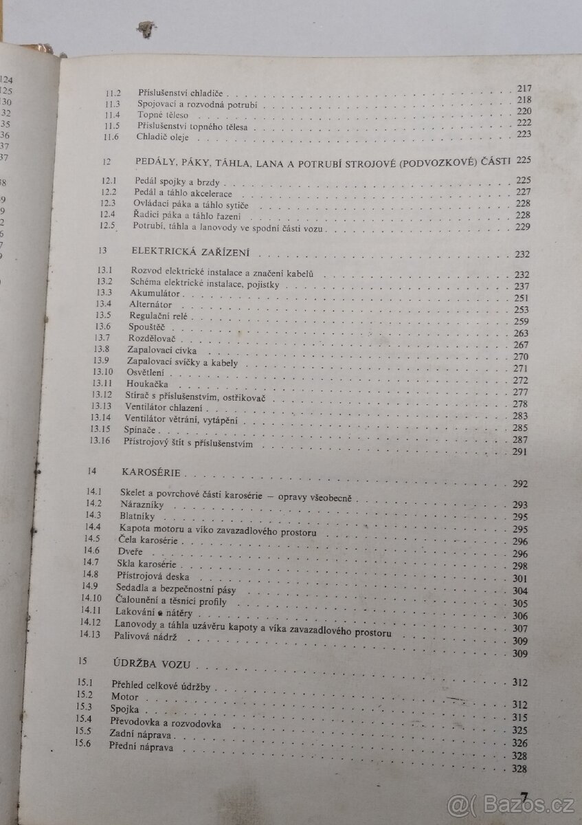 Prodám návod na údržbu a opravy aut škoda 105 a 120 - 9
