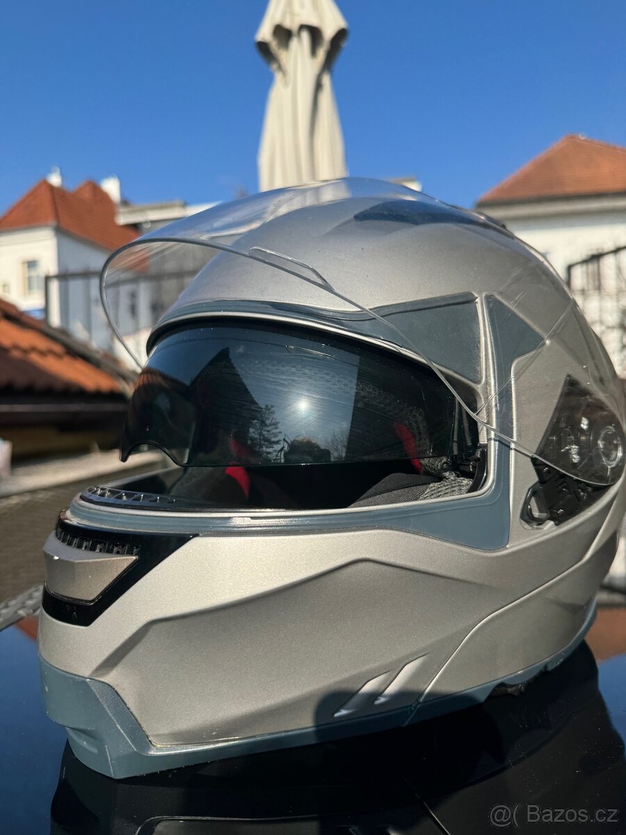 Výklopná moto helma - 9