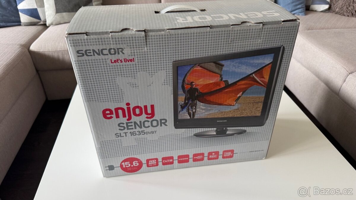 Sencor SLT 1635 nová minitelevize 15,6"/39cm - 9
