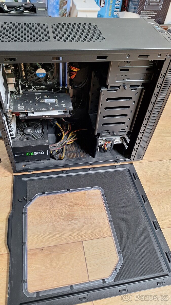 Herní PC Fractal define R4, Intel Core i5, MSI GTX 750Ti - 9