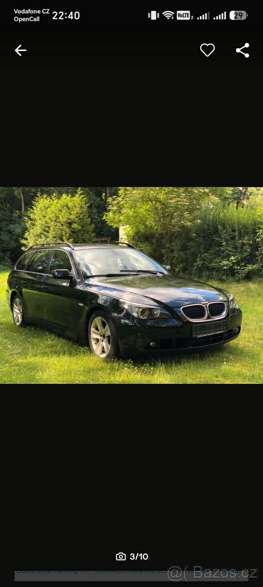 BMW Řada 5 Touring (E61) 525d, Automat, - 9