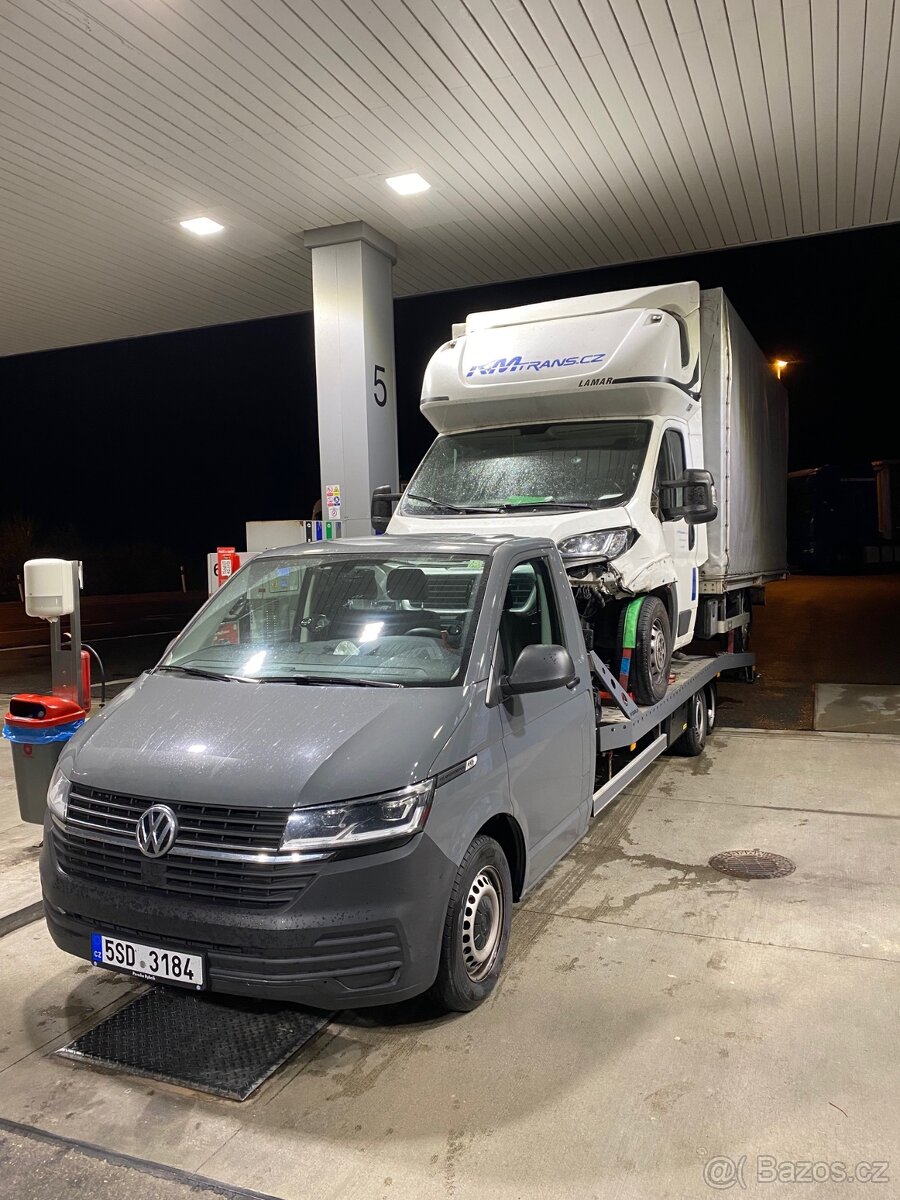 Půjčovna odtahovky pronájem - náklad až 2000kg na sk. B - 9